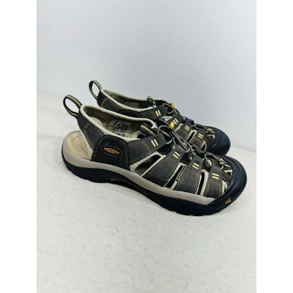 KEEN Men’s Newport H2 Closed Toe Water Sandals/Rust. Color. Raven/Aluminum. 9,5 - Picture 2 of 8